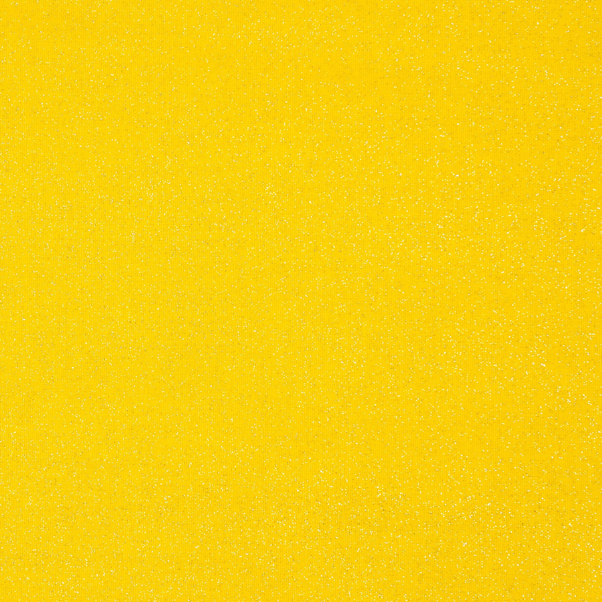 2500x2500 SINGER Solid Glitter Cotton Fabric, Color: Yellow
