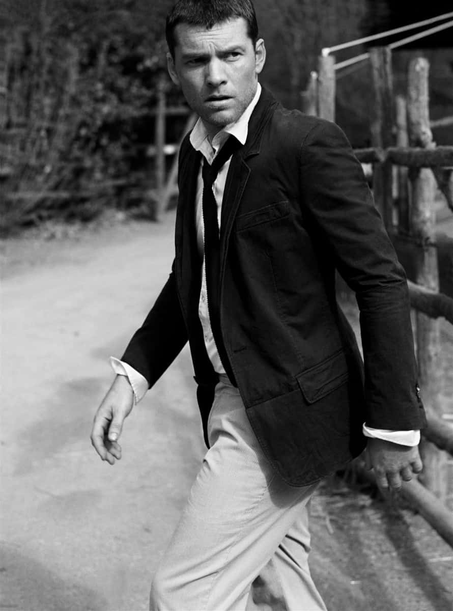 890x1200 Download Sam Worthington Walk Away Photography Wallpaper