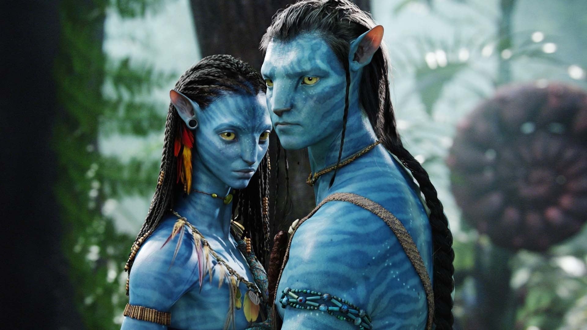 1920x1080 Zoe Saldana and Sam Worthington Avatar Movie Wallpaper, HD Movies 4K Wallpaper, Image and Background