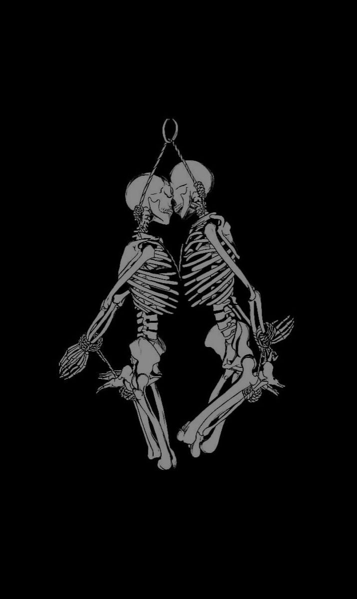 715x1200 Skeleton love. Skull lover, Skull wallpaper, Skeleton art