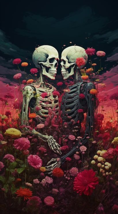 410x740 Skeleton composition Image