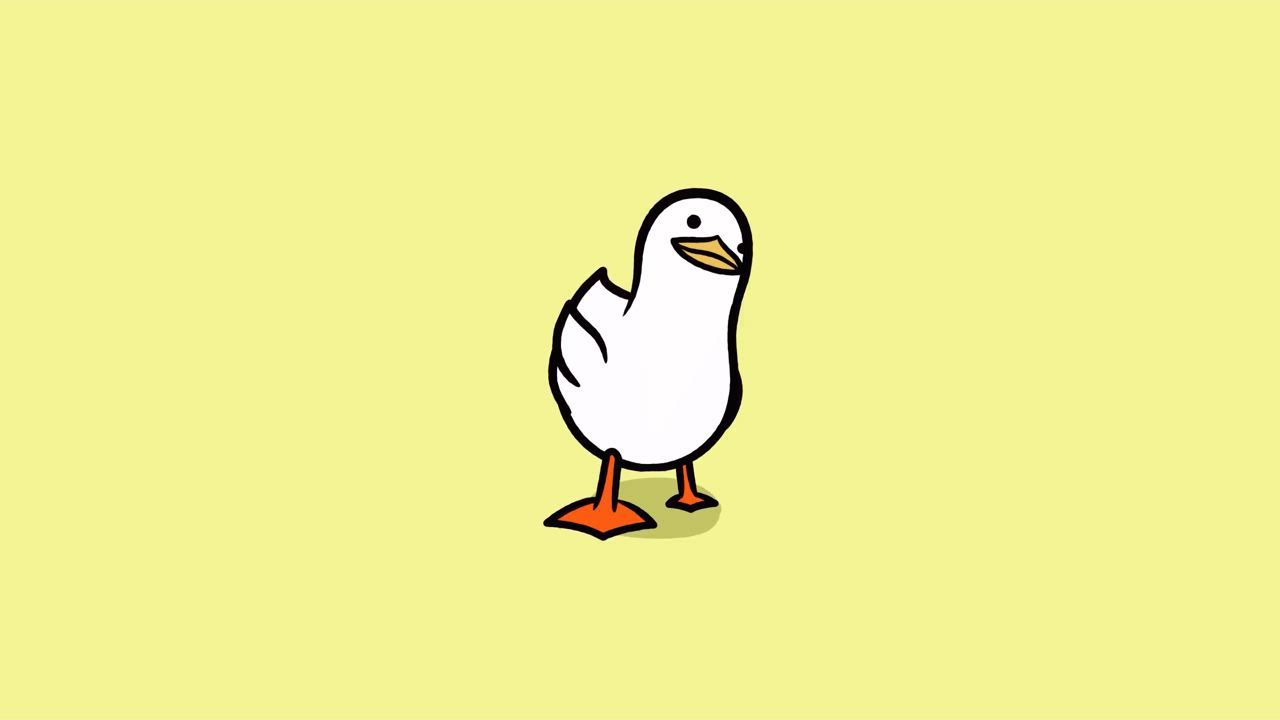 1280x720 Walking Duck Wallpaper