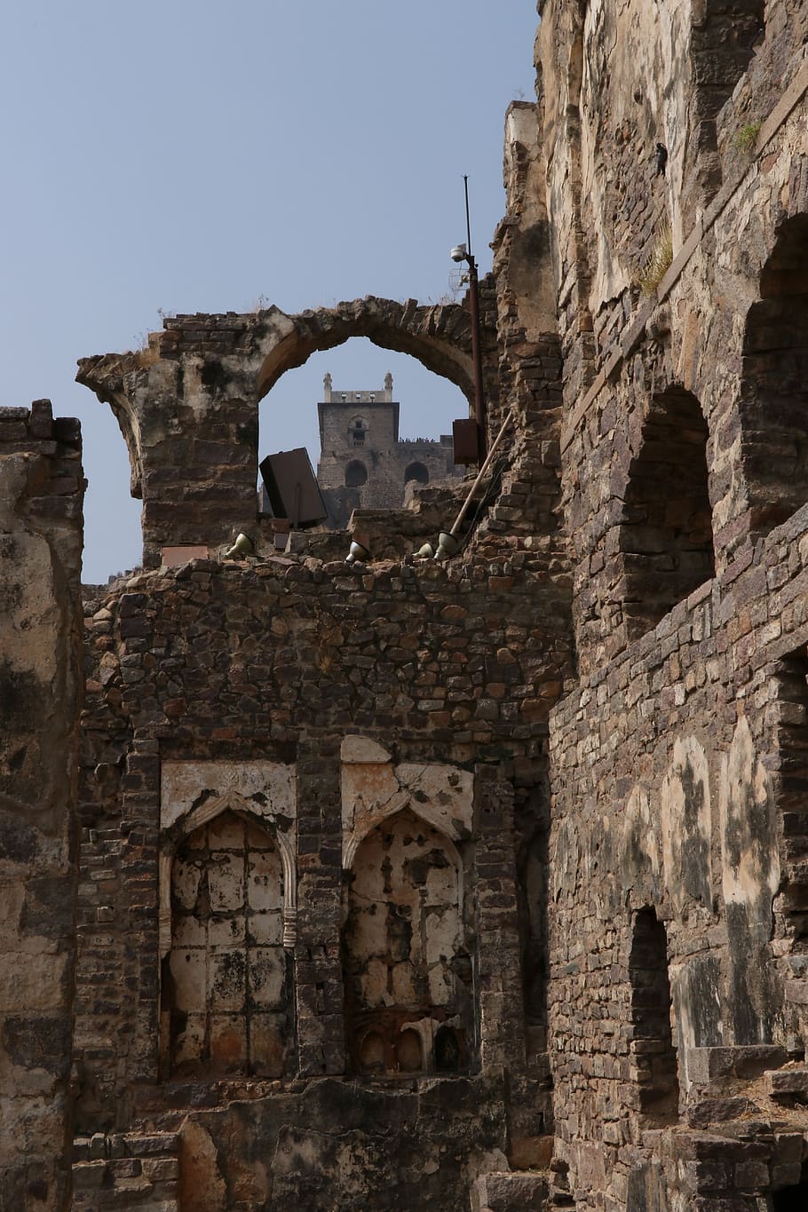 910x1365 Golconda fort 1080P, 2K, 4K, 5K HD wallpaper free download