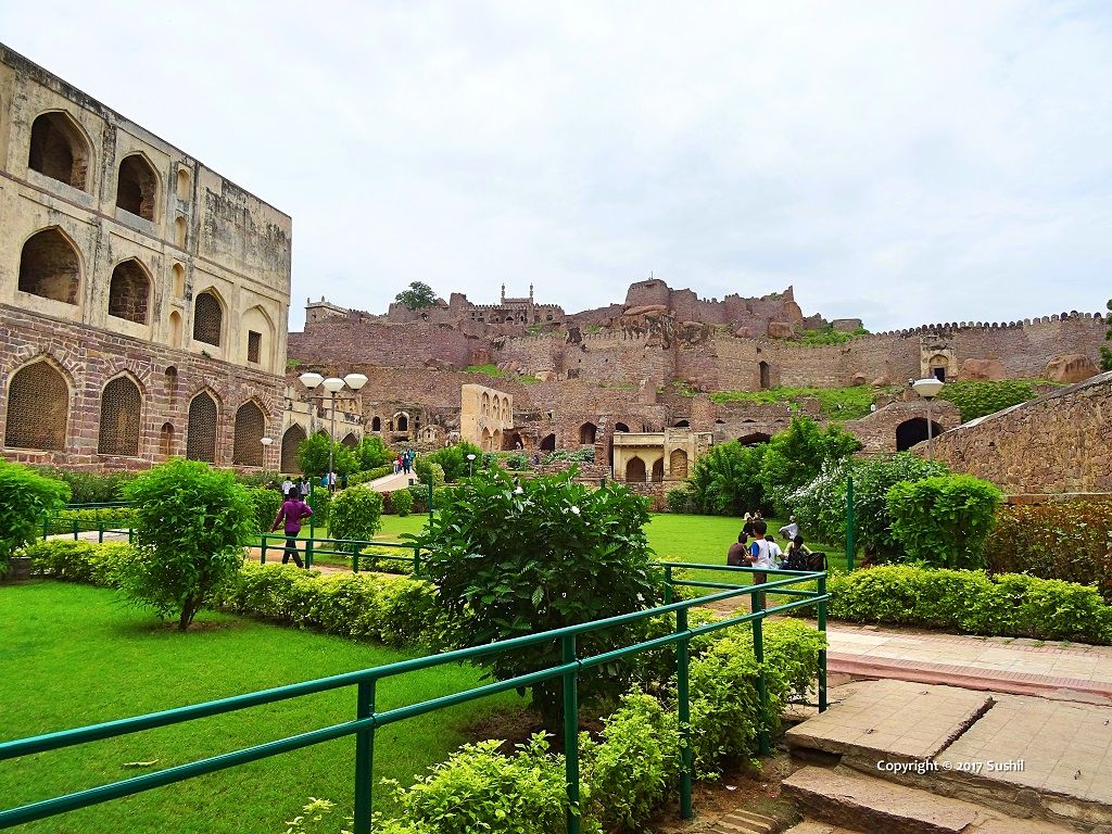 1024x768 Golkonda Fort (Golconda Fort), Hyderabad