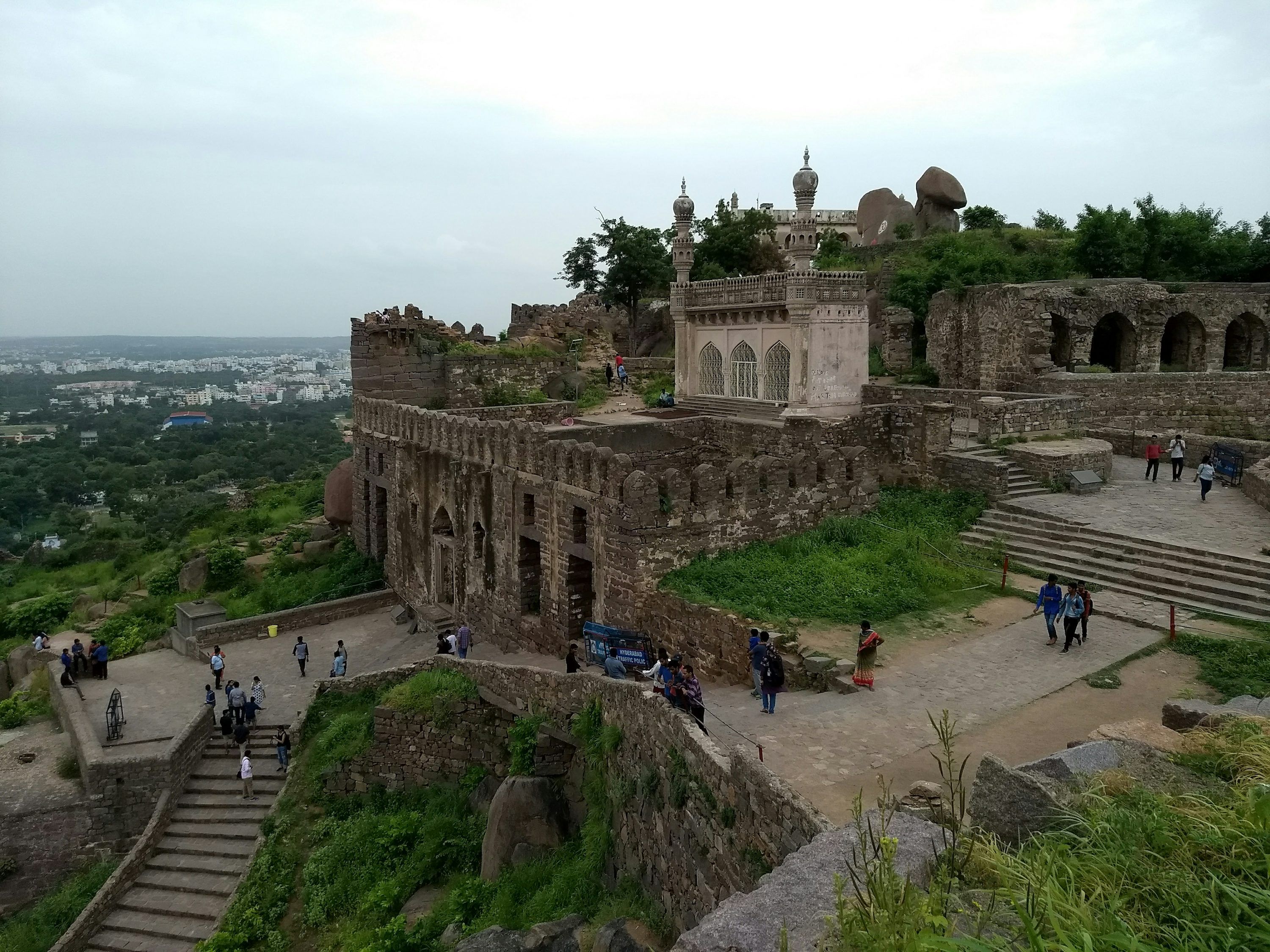 3000x2250 Golconda Fort Picture. Download Free Image