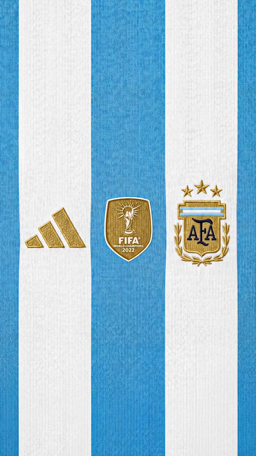1080x1920 Argentina FIFA World Cup 2026 Home Jersey Wallpaper