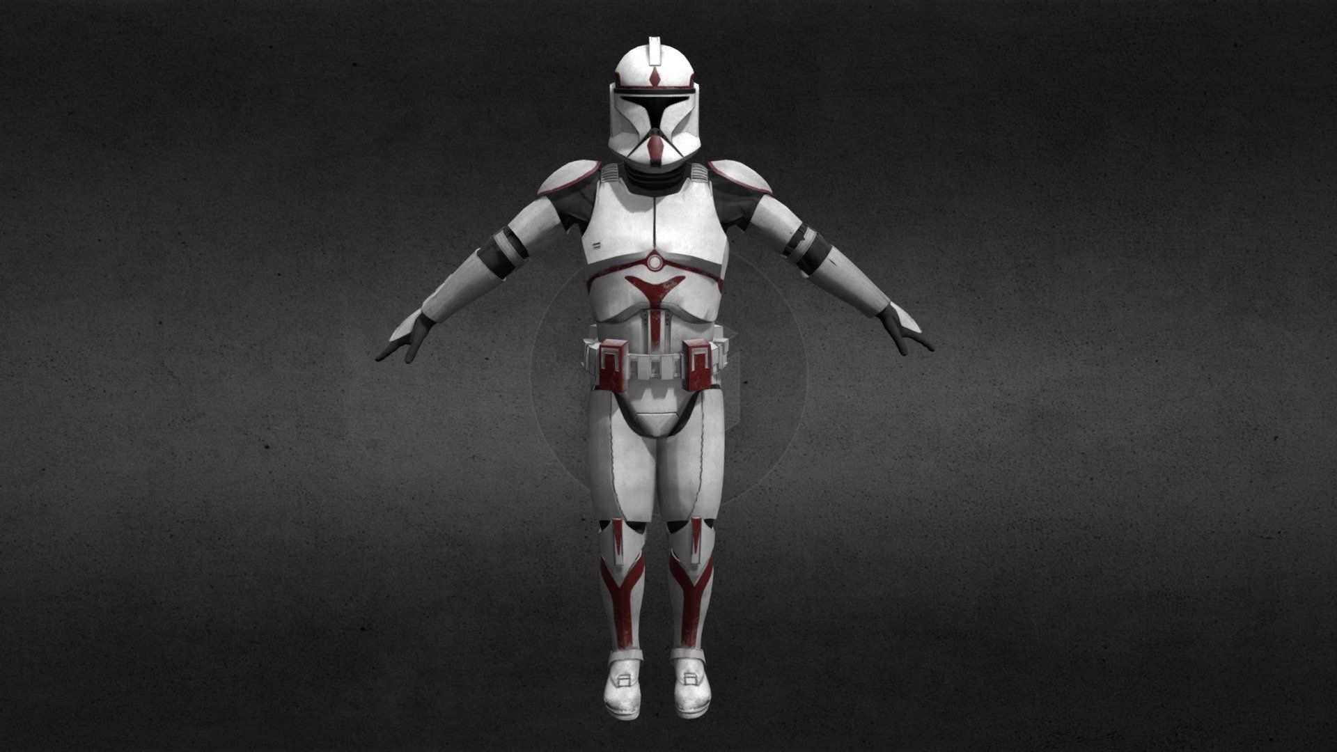 1920x1080 Clone Trooper Phase1 (Coruscant Guard) Free 3D model by Marr Velz [d1b9949]