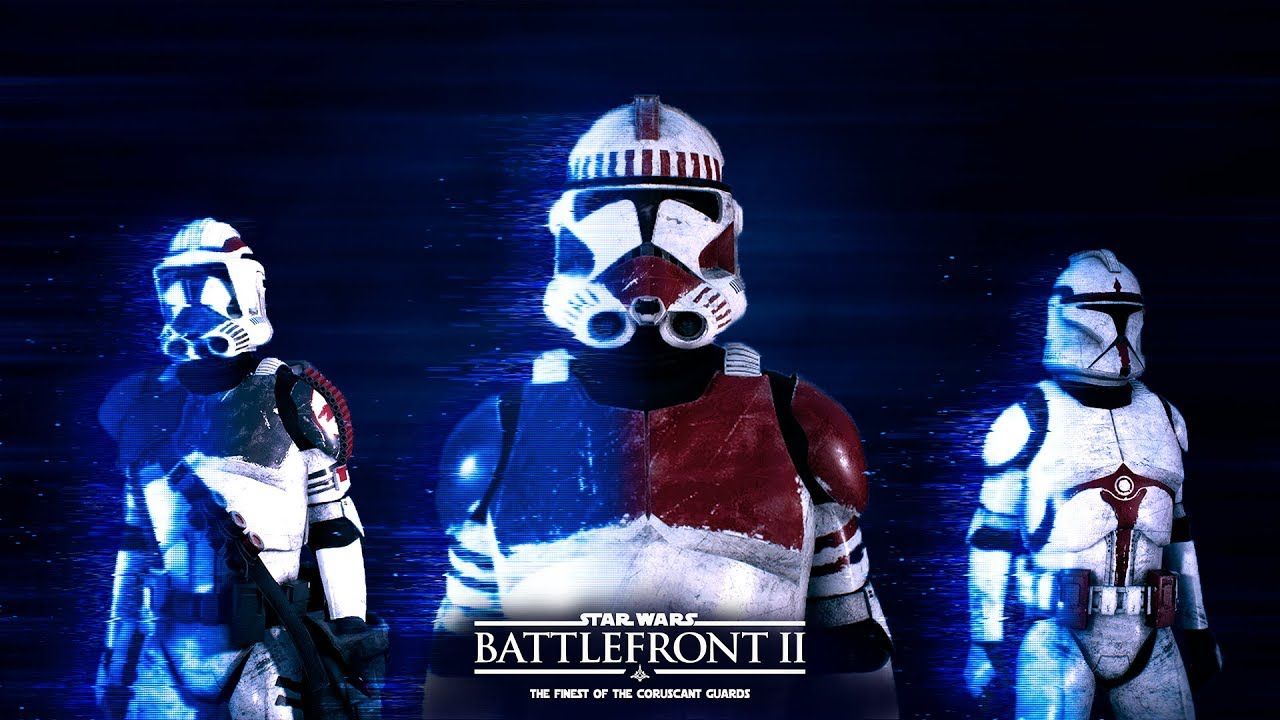 1280x720 The Finest of the Coruscant Guards Wars Battlefront 2