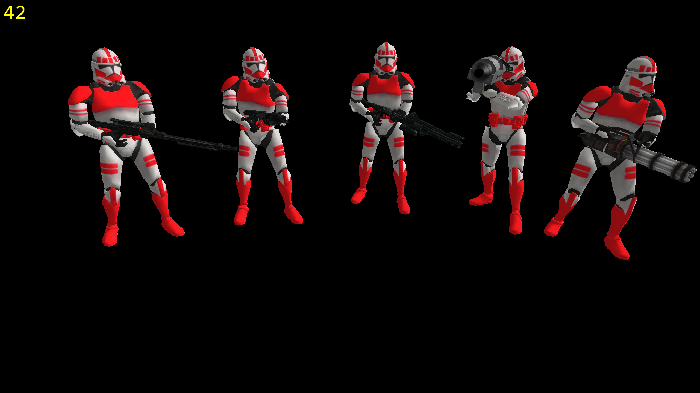 1366x768 65th legion clone trooper, coruscant guards, prison guards, all names image
