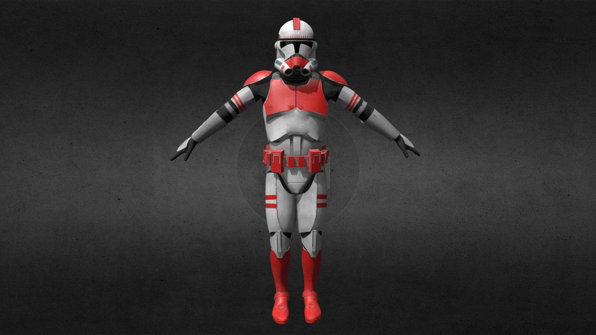 1920x1080 Clone Trooper Phase2 (Coruscant Guard) Free 3D model by Marr Velz [b523a38]