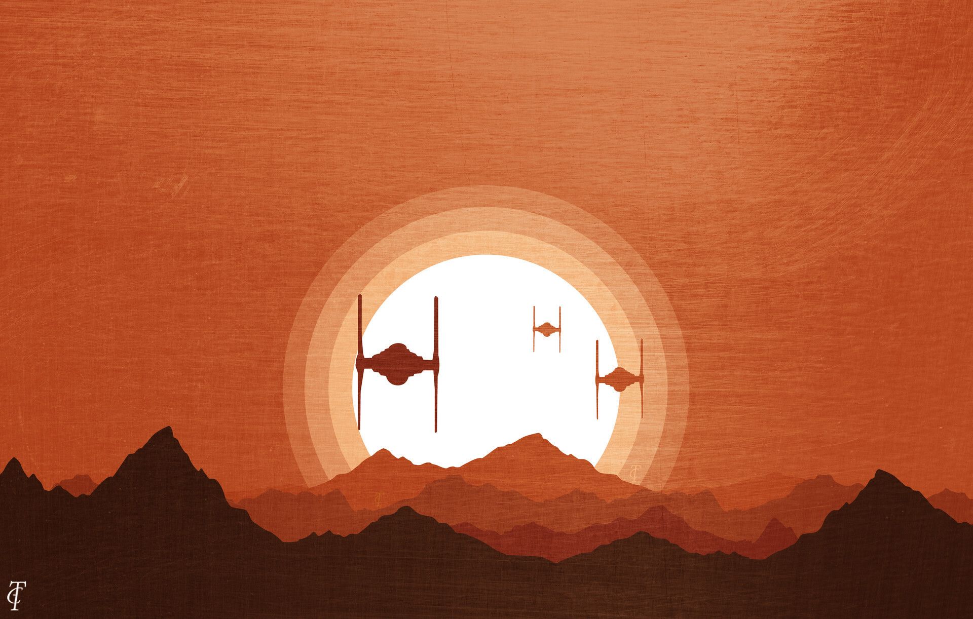 1920x1222 Star Wars Vector art