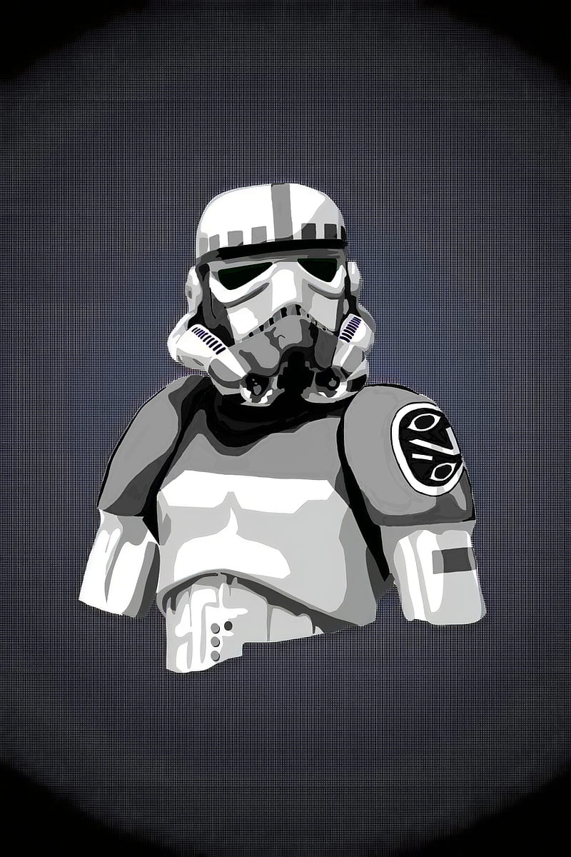 800x1200 Kamino security, starwars, movie, trooper, kaminosecurity, fanart, minimalist, HD phone wallpaper