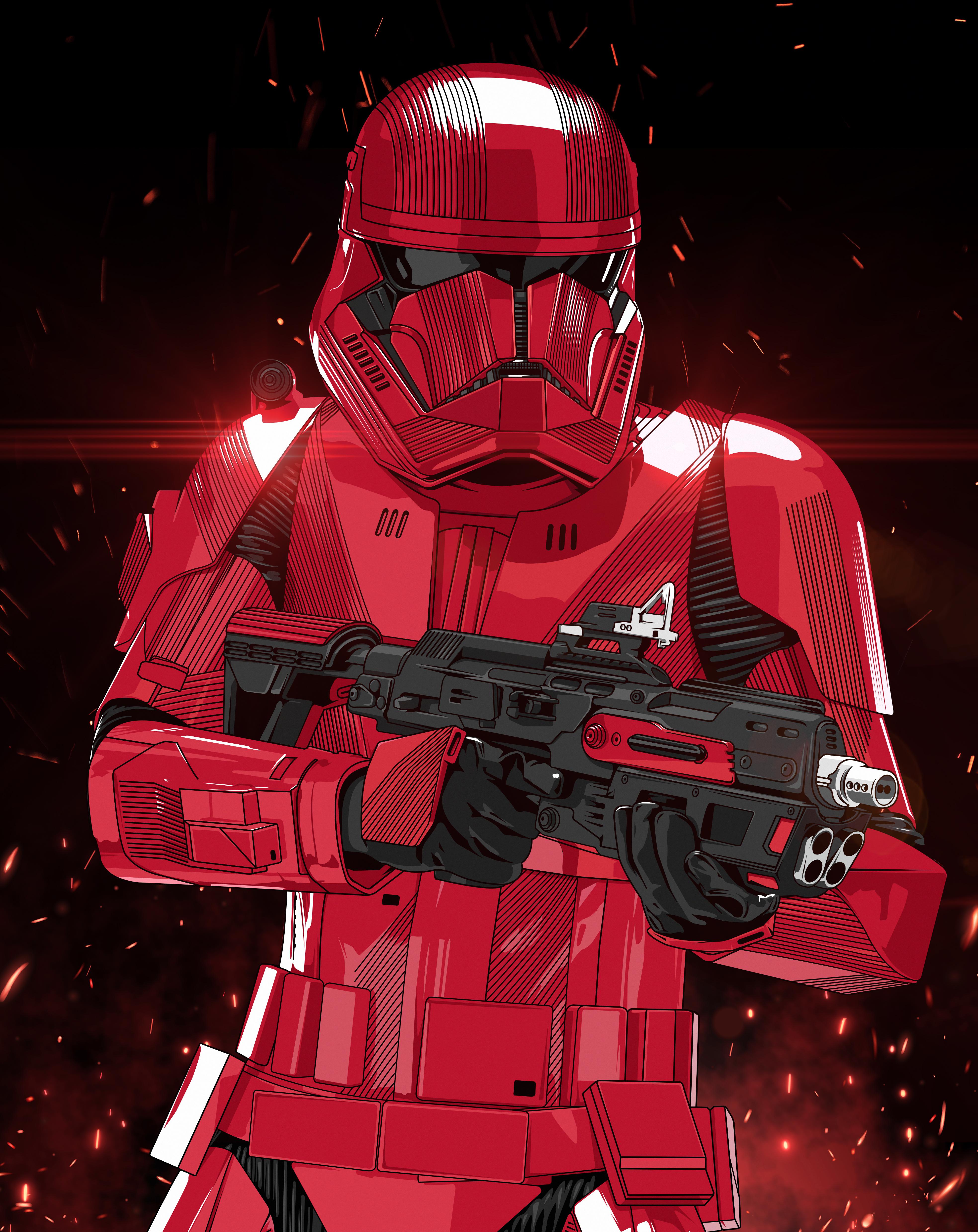 3934x4957 Just finished some Sith Trooper vector art :)