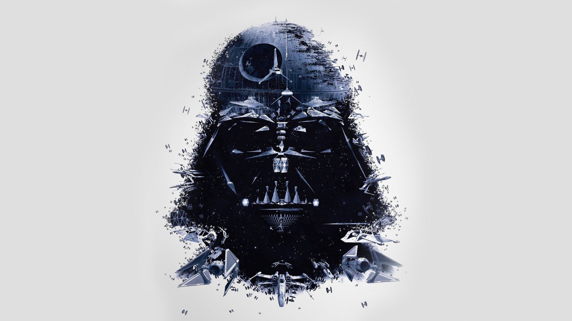 1920x1080 Star Wars HD Wallpaper: Iconic Darth Vader Art