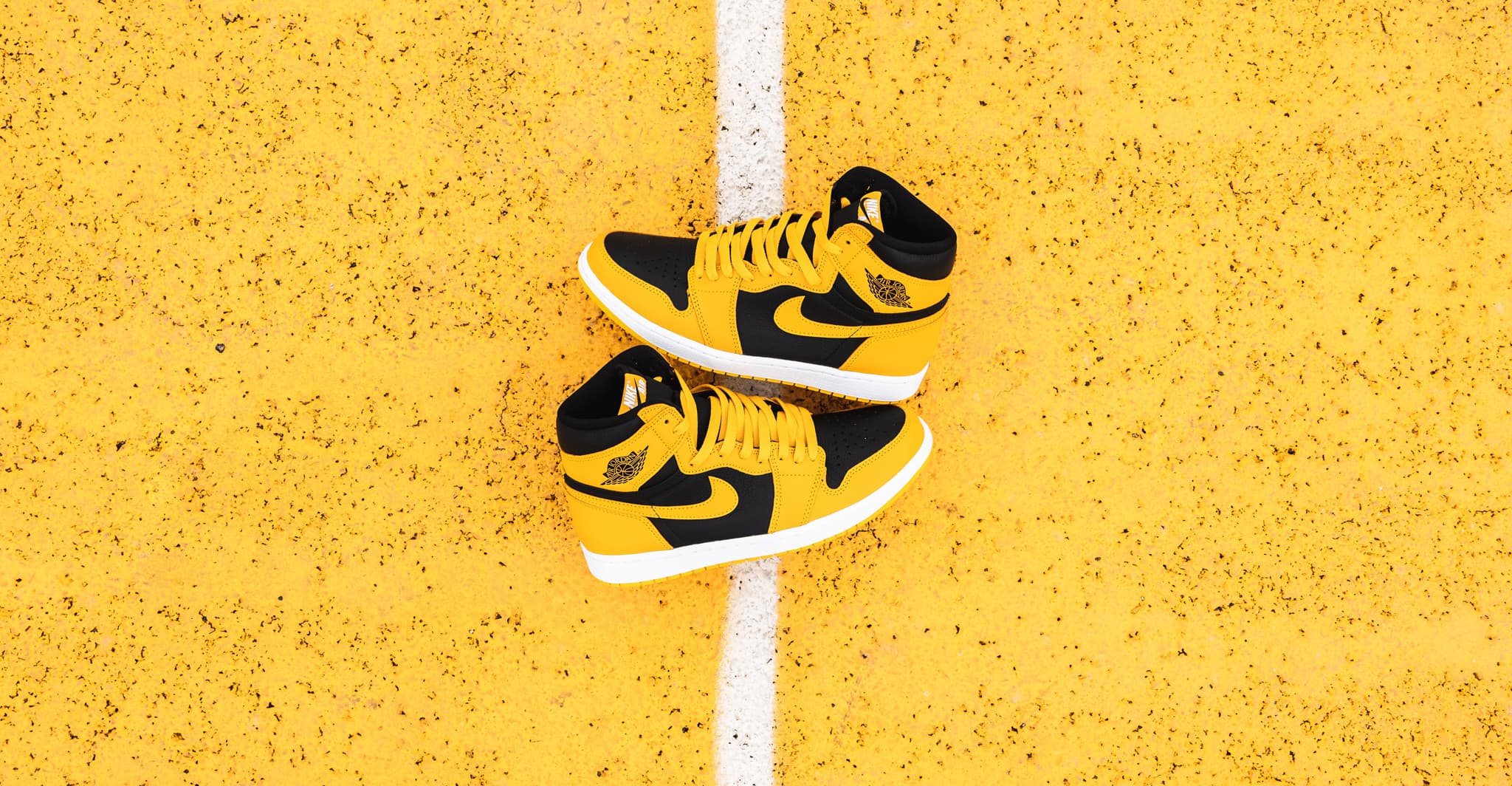 2048x1064 Set To Drop: Air Jordan Retro 1 'Pollen'