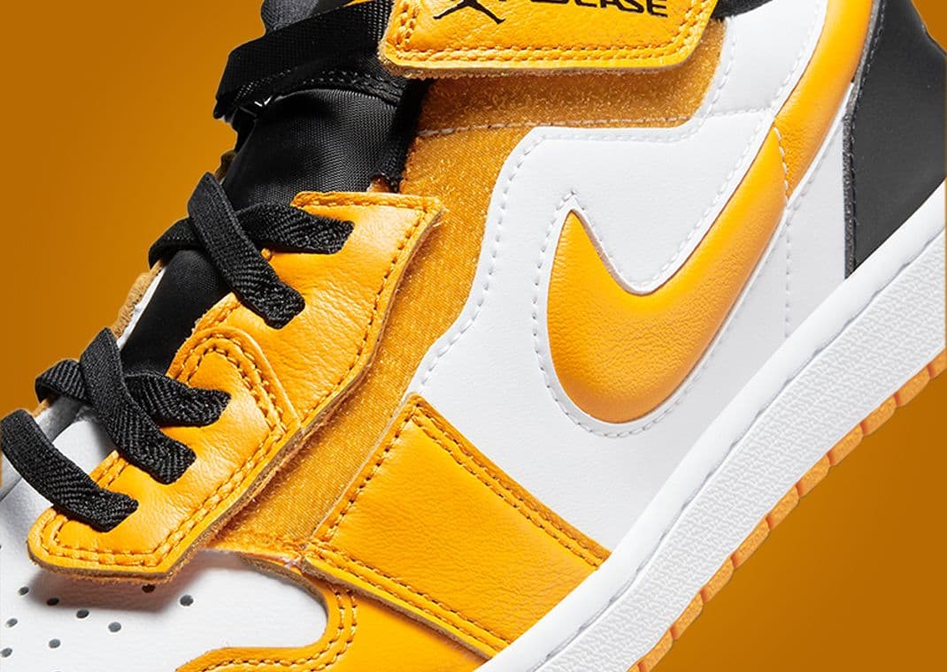 1070x760 The Air Jordan 1 Low Flyease Goes Bright In Taxi