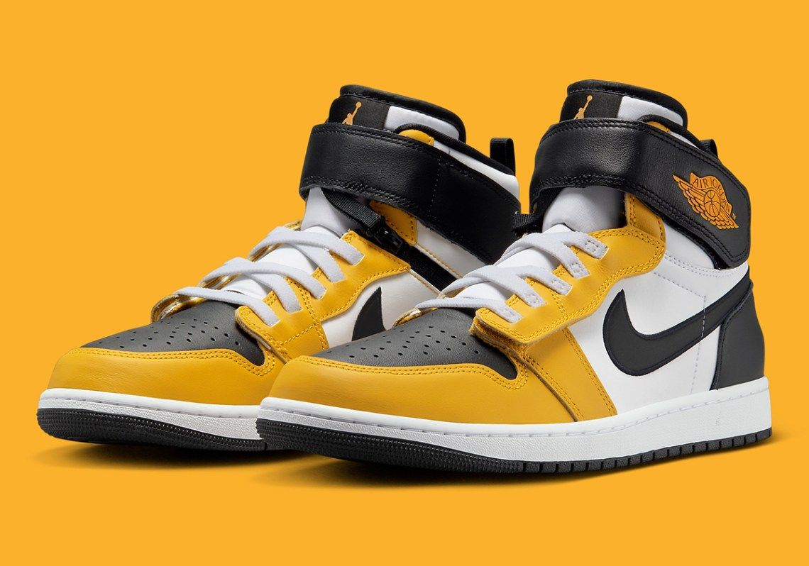 1140x798 Air Jordan 1 Flyease Yellow Ochre