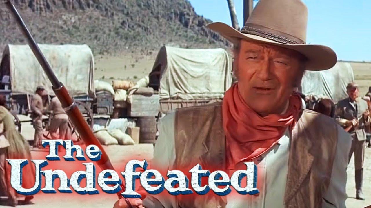 1280x720 The Undefeated 1969. John Wayne movies. HD 1080p. The best