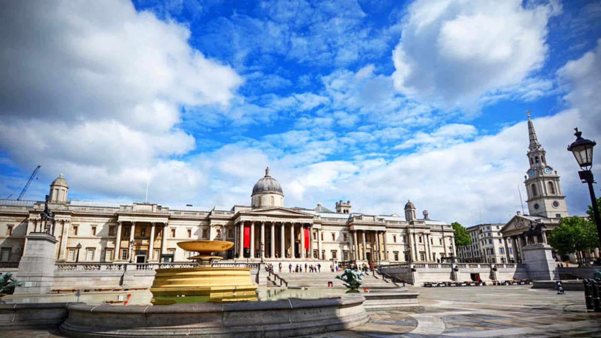 1920x1080 Download Trafalgar Square Central London Wallpaper