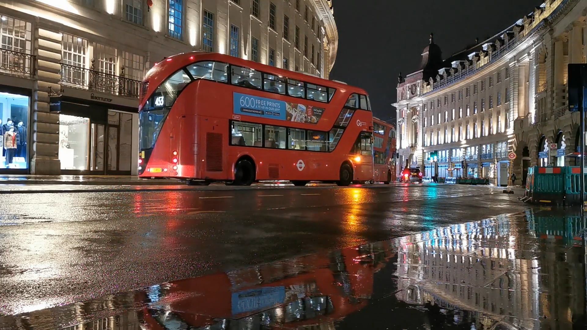 1920x1080 Night Time At City Of London Free Stock Video Footage, Royalty Free 4K & HD Video Clip