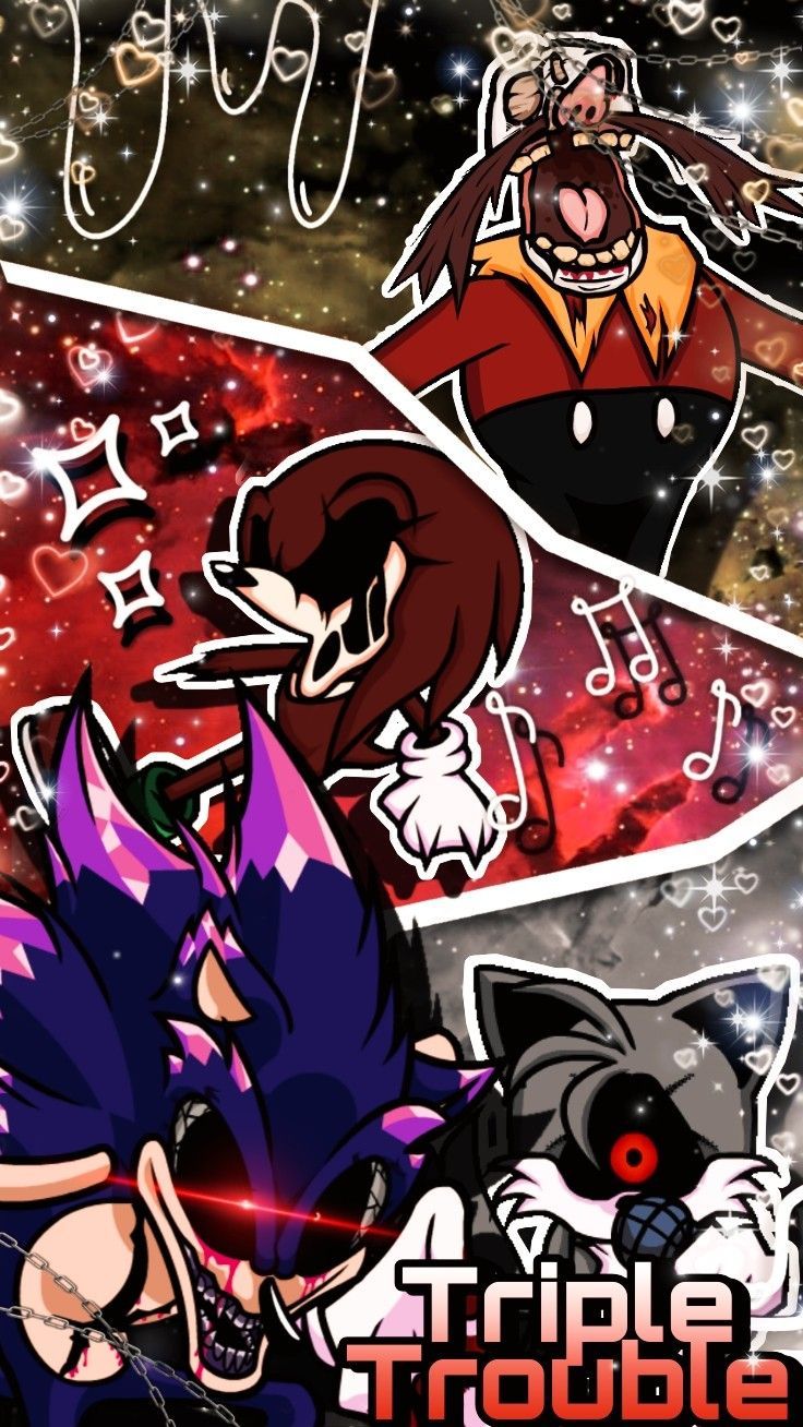 736x1308 Triple Trouble Wallpaper(again)