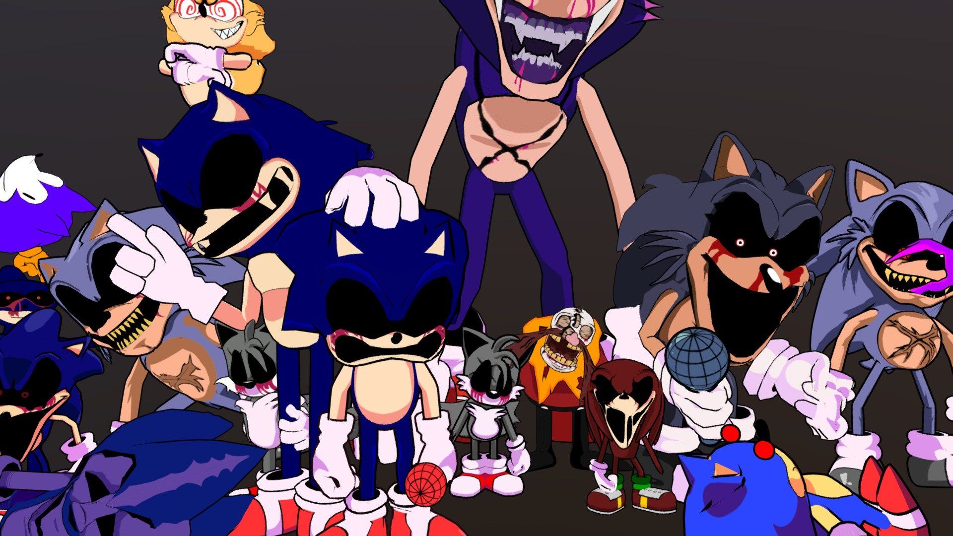 1920x1080 FNF Sonic.exe Pack Free 3D model by Slushy [8d9a33a]