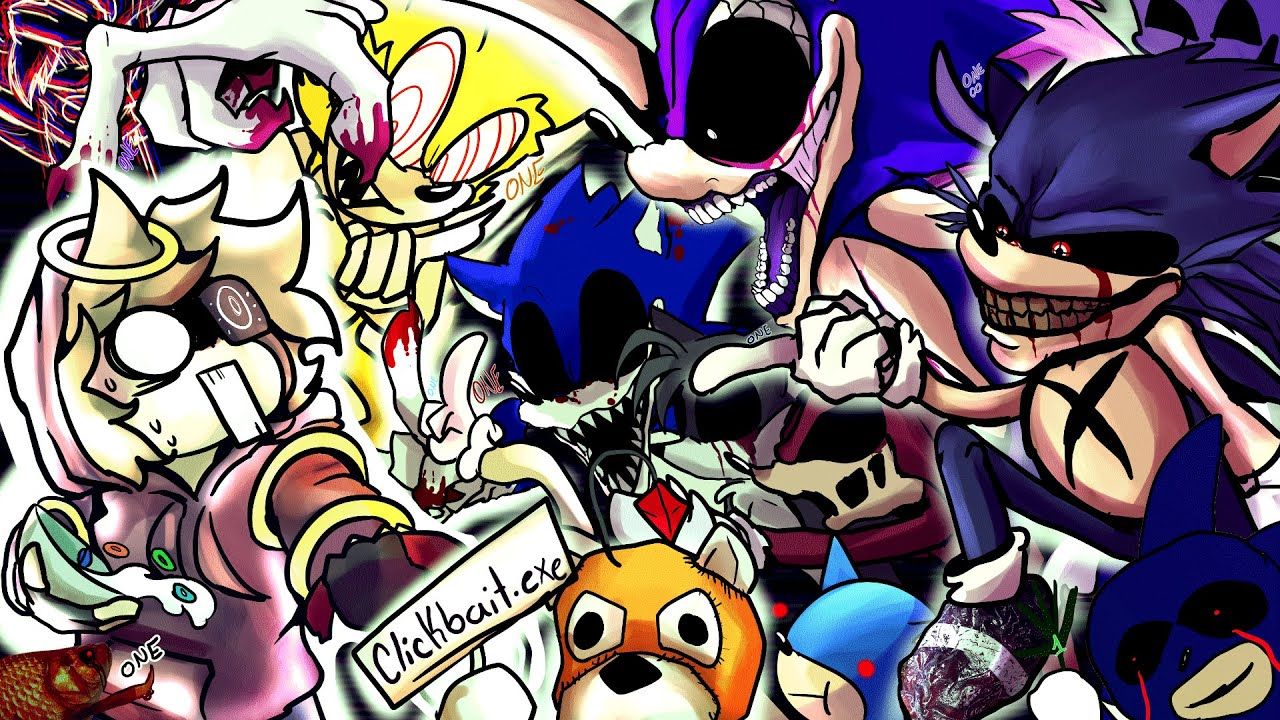 1280x720 I CAN'T RUN! Sonic.exe 2.0 update!