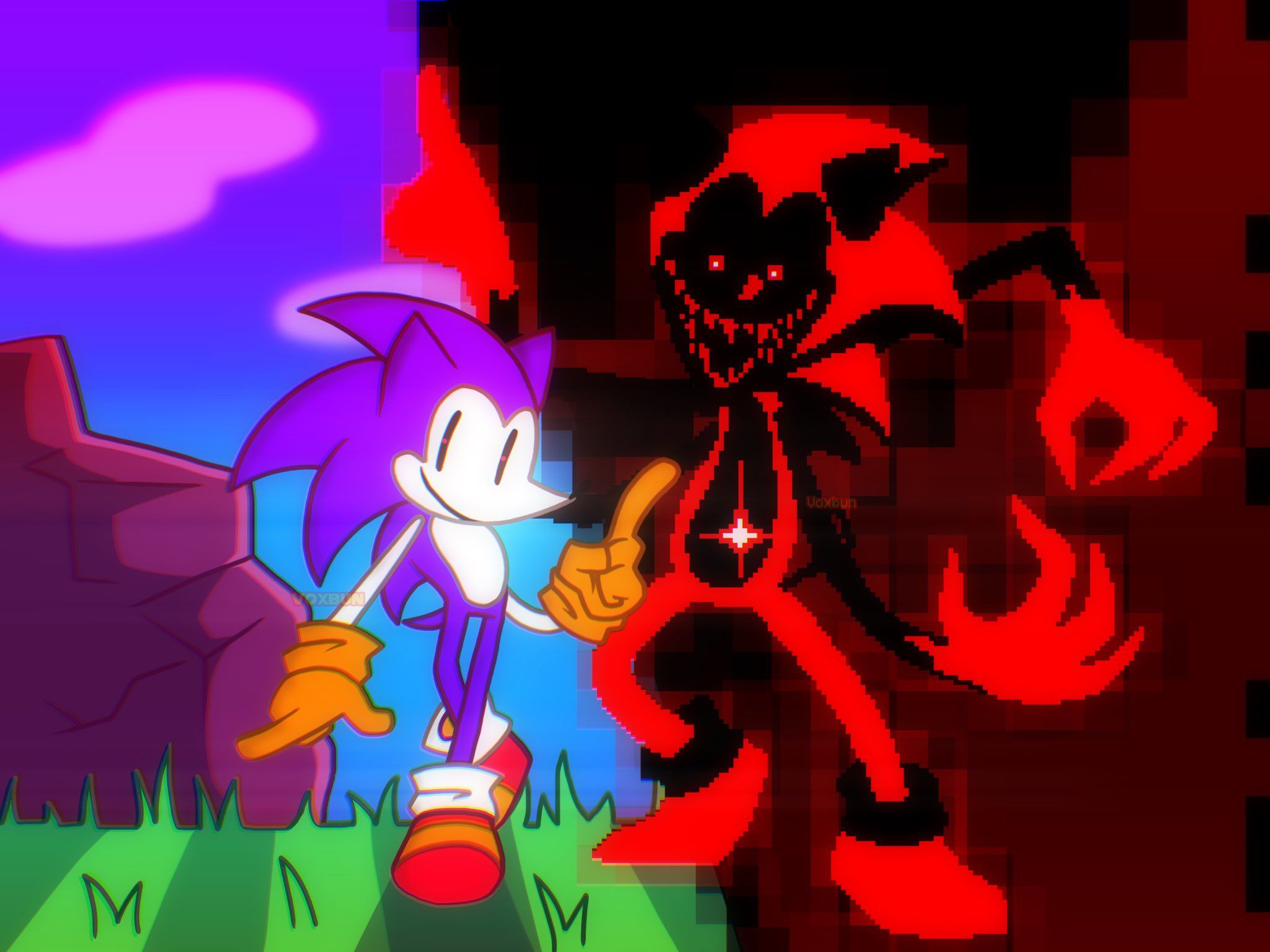 2048x1536 Fatal Error Sonic Wallpaper