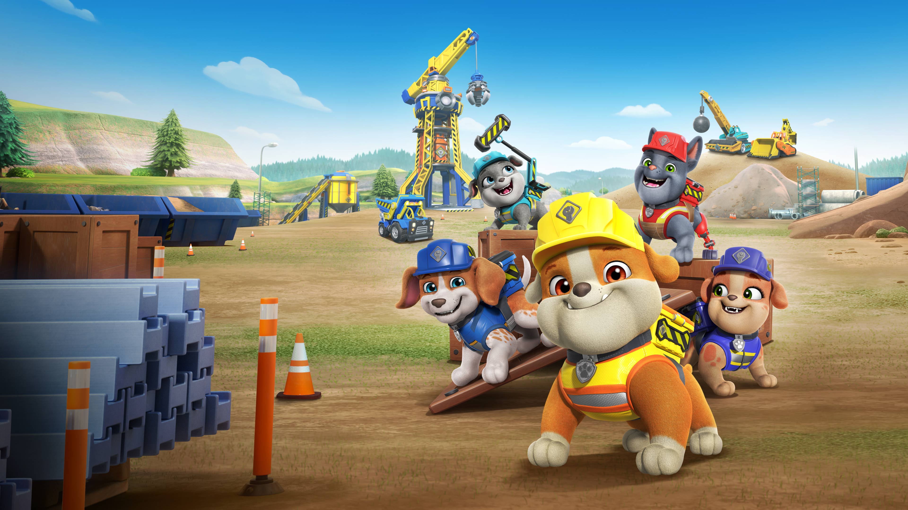 3840x2160 Mix Rubble And Crew Wallpaper
