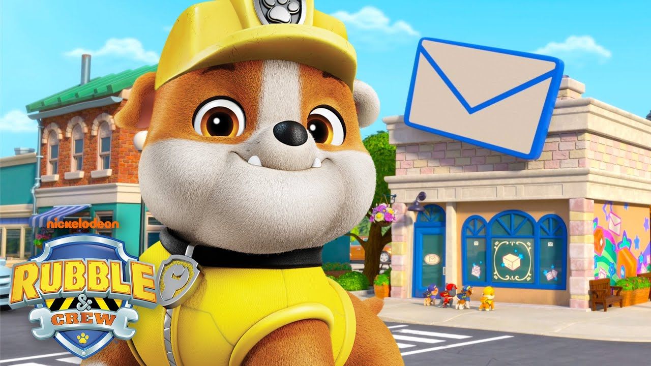 1280x720 Rubble Builds an Awesome Post Office & Stops Squirrels From Stealing Packages!. Rubble & Crew