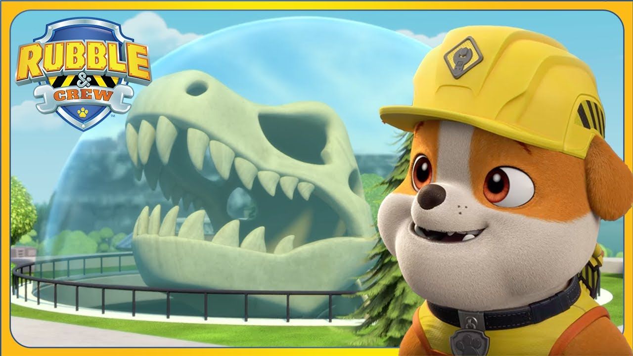 1280x720 Welcome to the Dinosaur Museum!. Rubble and Crew. Cartoons for Kids