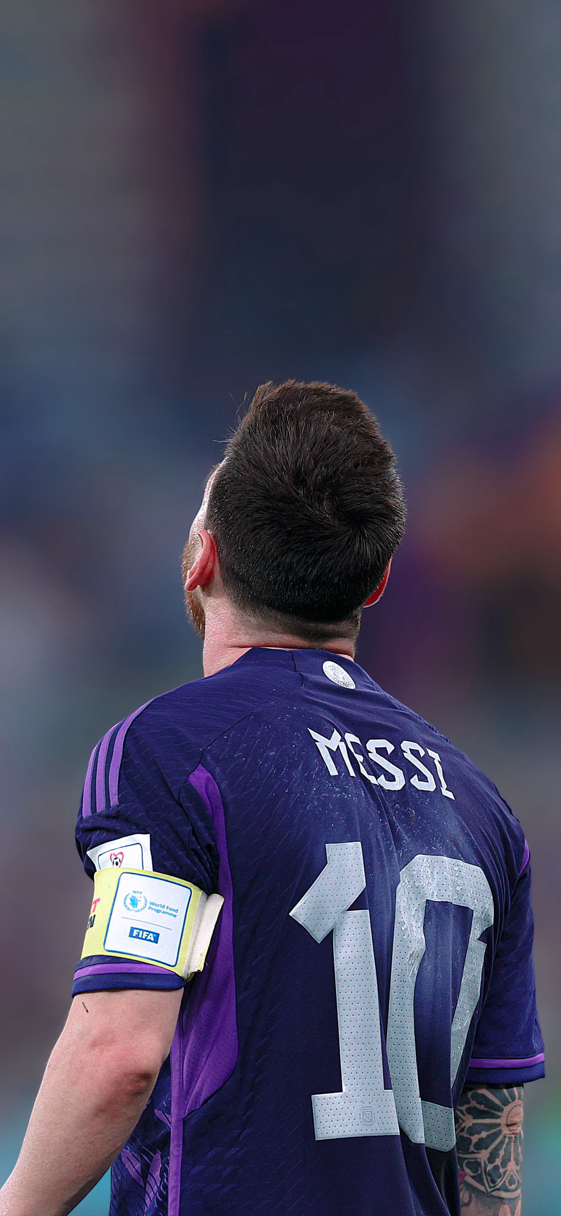 1891x4096 4K & HD Messi Wallpaper for iPhone & Android Phones Free Download (FIFA World Cup Qatar 2022 Argentina vs Poland)