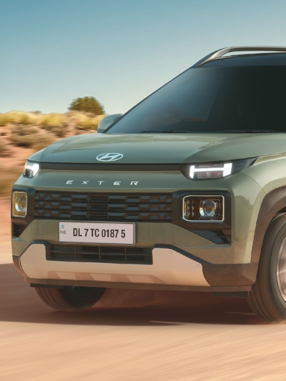 1200x1600 Hyundai Exter: Another image out, rear showcased now