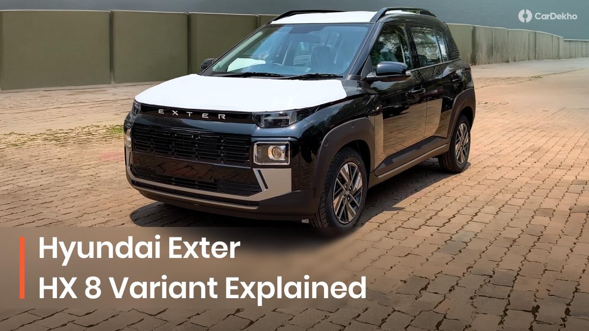 1200x675 Hyundai Exter HX 8 Variant Explained In 9 Real Life Image: Exterior, Interior, Features, Engine And Transmission, And Prices