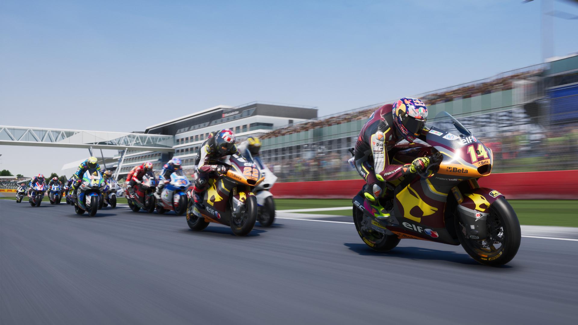 1920x1080 MotoGP 23 update adds current Moto2 grid