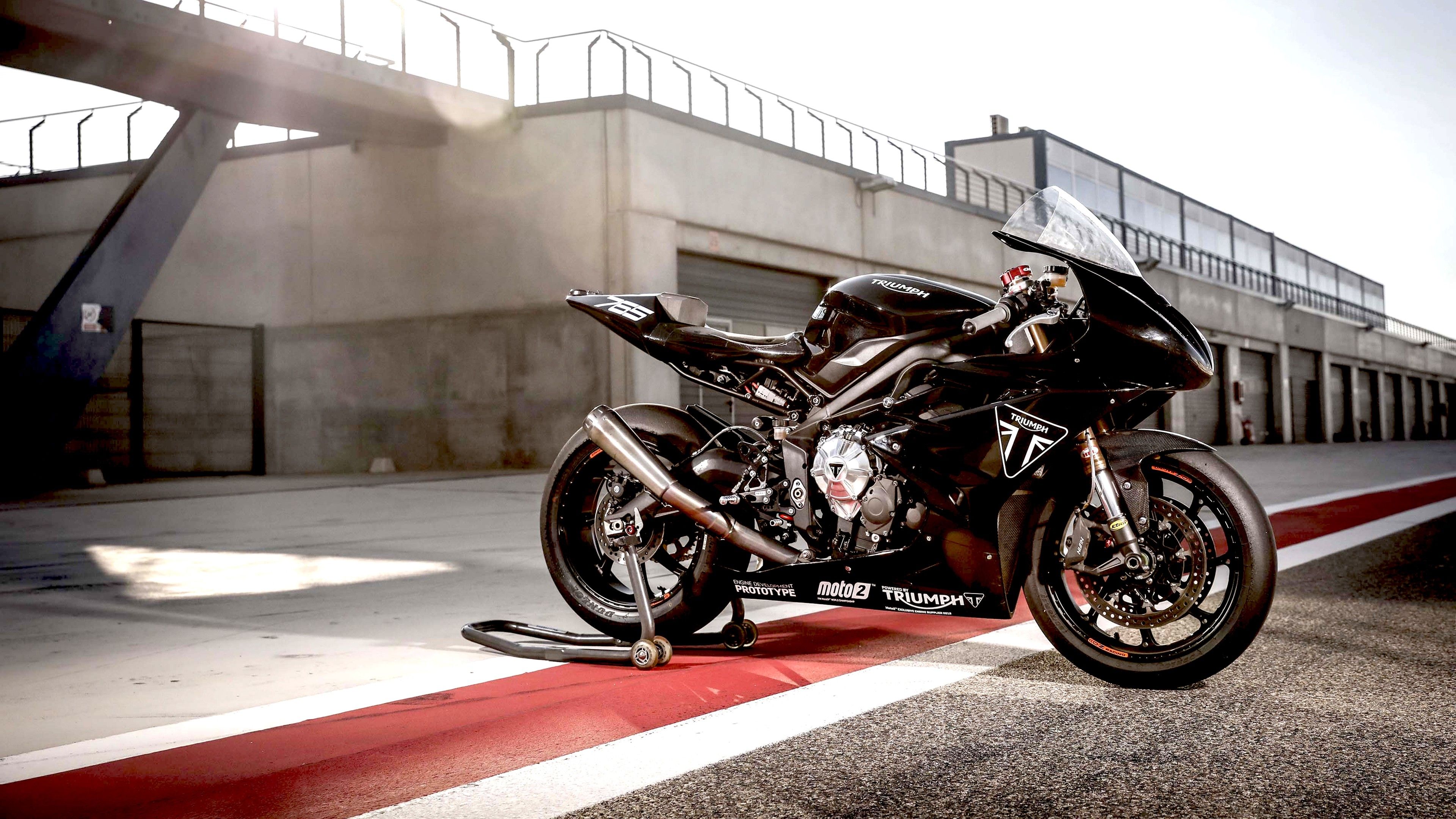 3840x2160 Triumph Daytona 765 Moto2 2019 4K Wallpaper