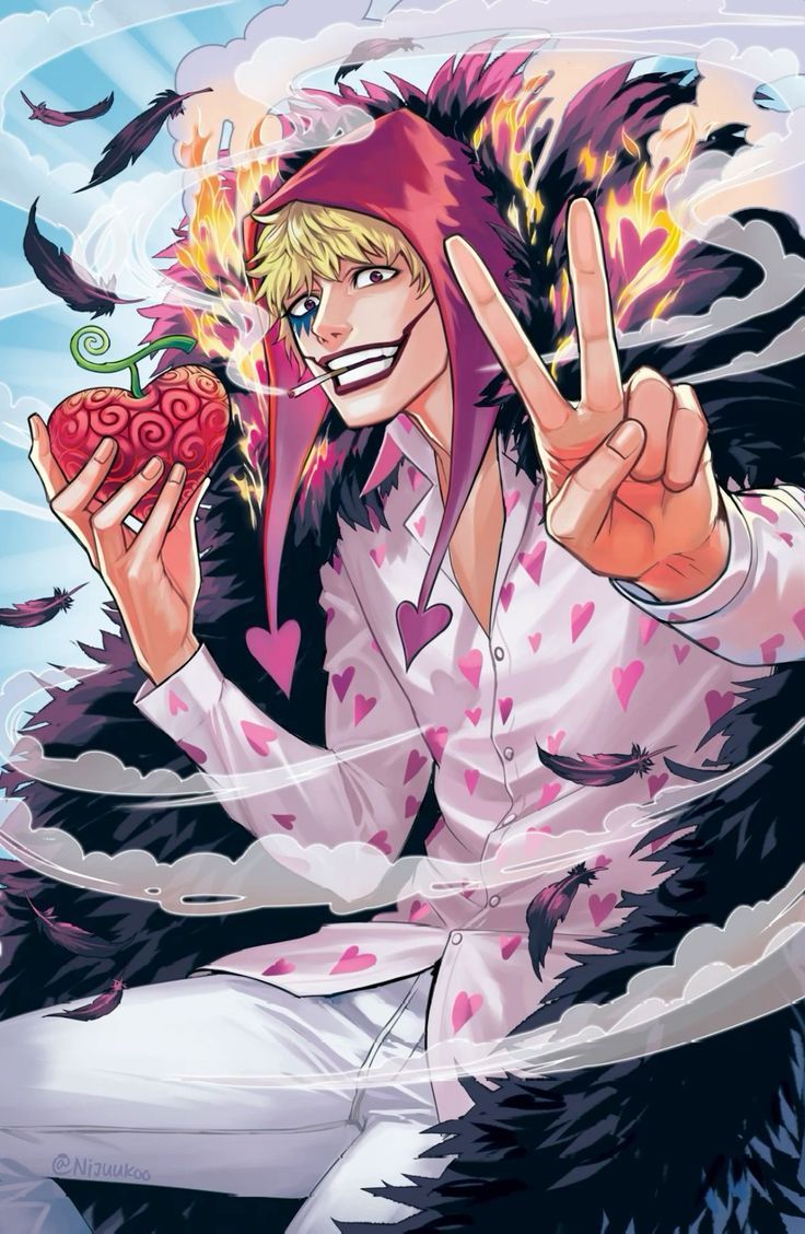 736x1128 Rocinante wallpaper. Don quixote doflamingo wallpaper, Corazon hat one piece, One piece donquixote