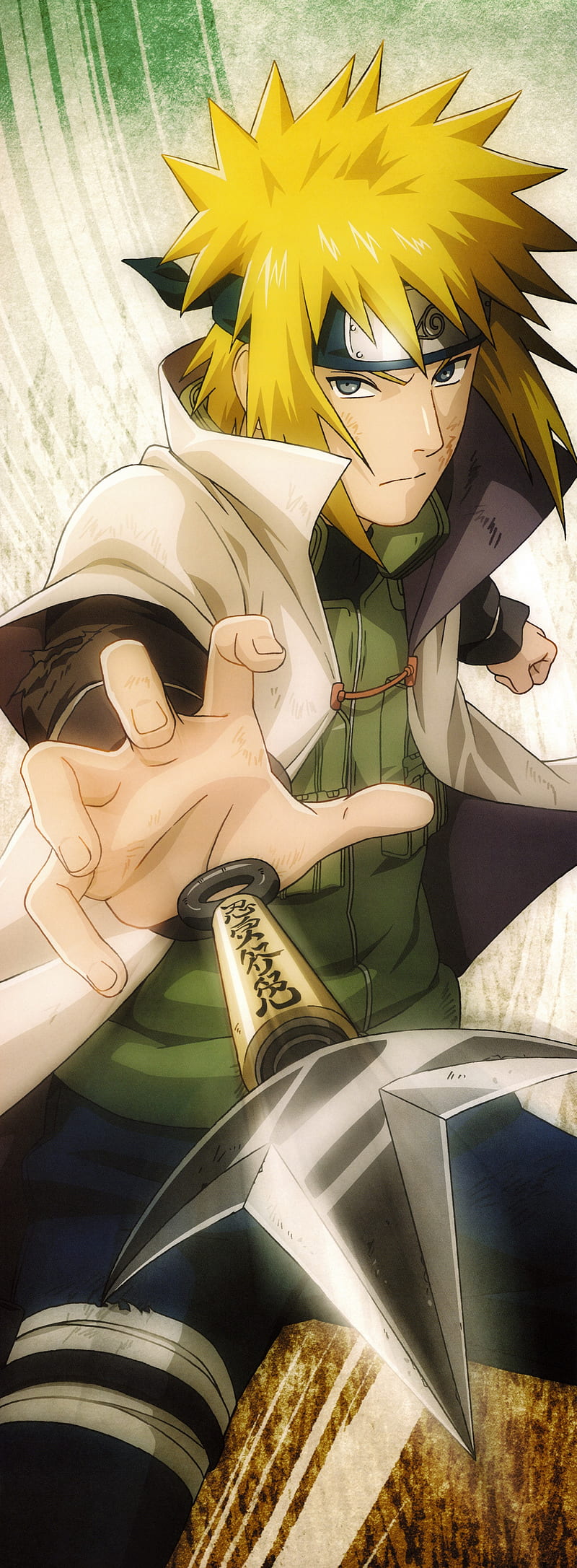 800x2173 1440x2960px, 2K free download. Naruto, Genma Shiranui, HD wallpaper