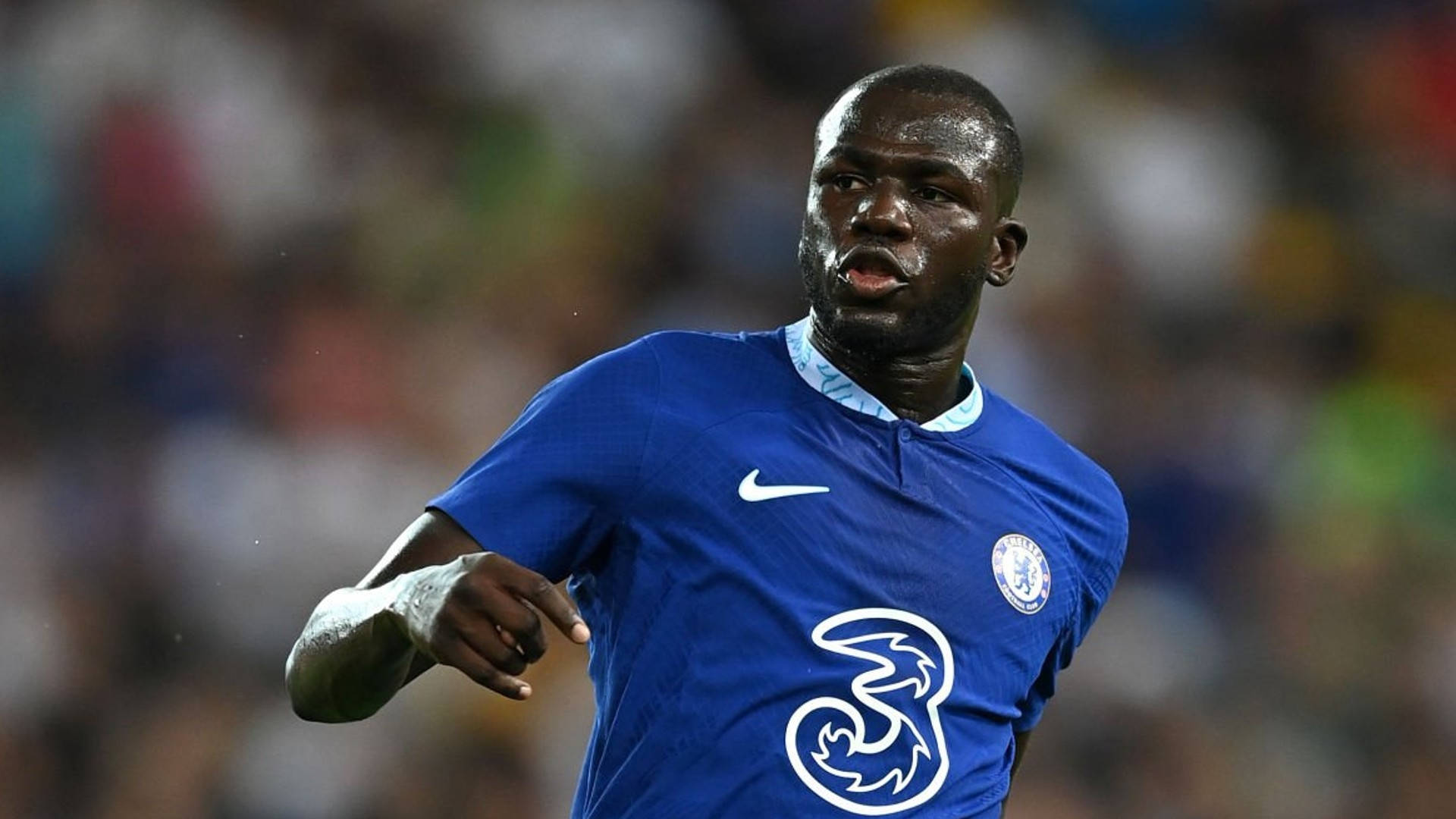 1920x1080 Download Kalidou Koulibaly Sweaty Face Wallpaper