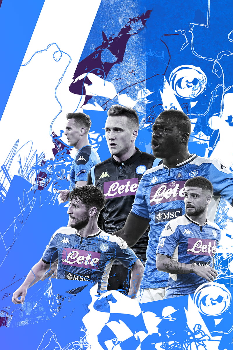 800x1200 SSC Napoli, insigne, koulibaly, mertens, milik, zielinski, HD phone wallpaper