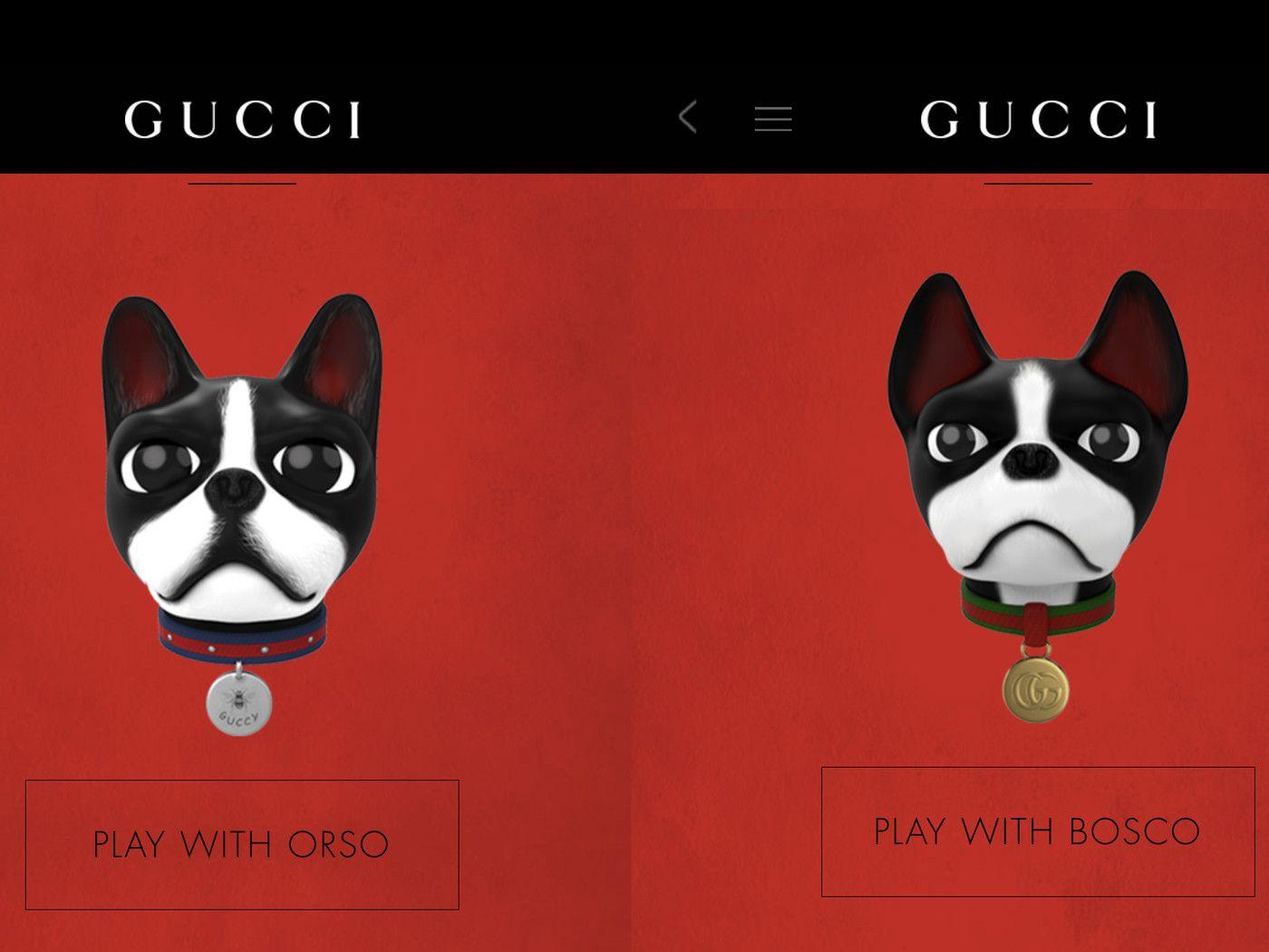 1400x1050 Gucci made its own horrifying custom 'Year of the Dog' Animoji
