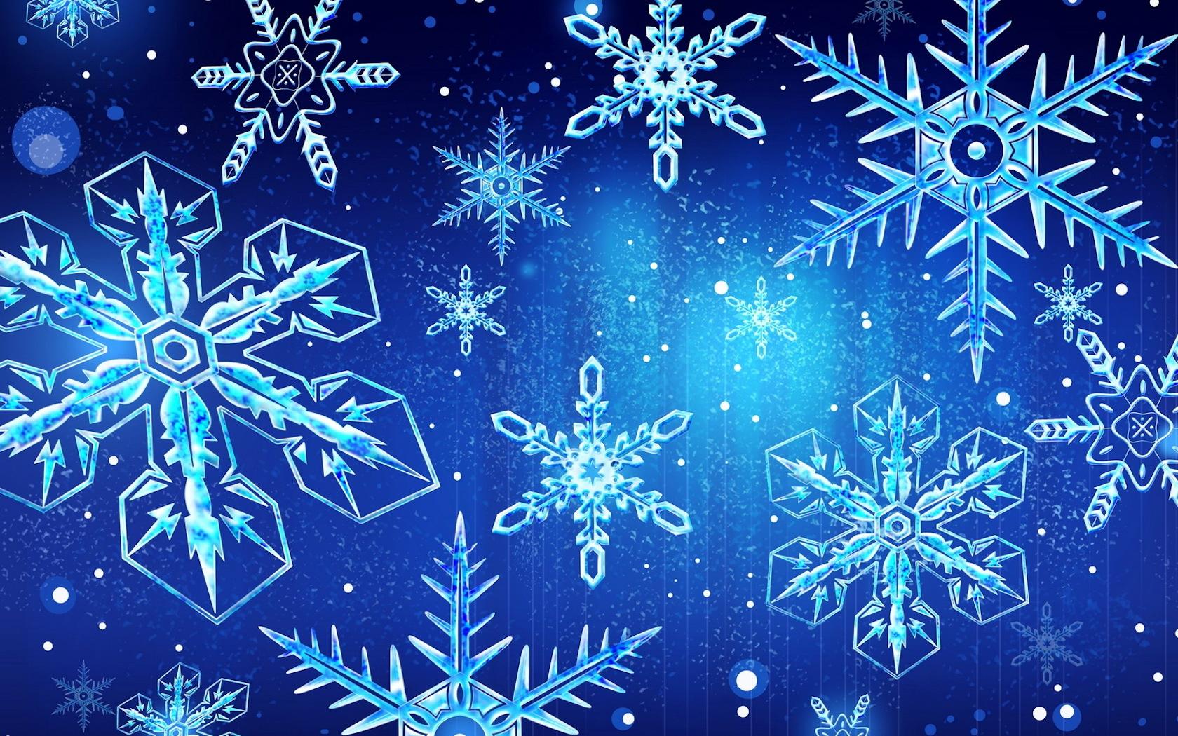 1680x1050 Falling Snow Wallpaper For Desktop