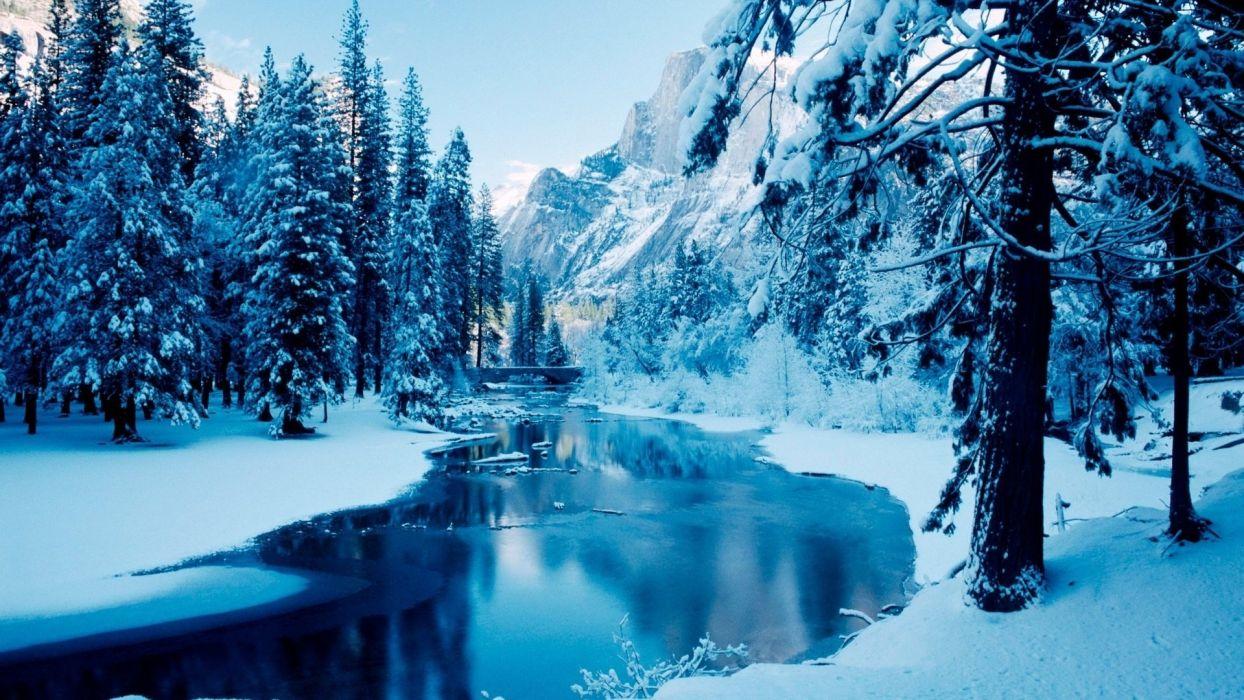1244x700 Winter nature snow beautiful lovely landscape landscapes wallpaper