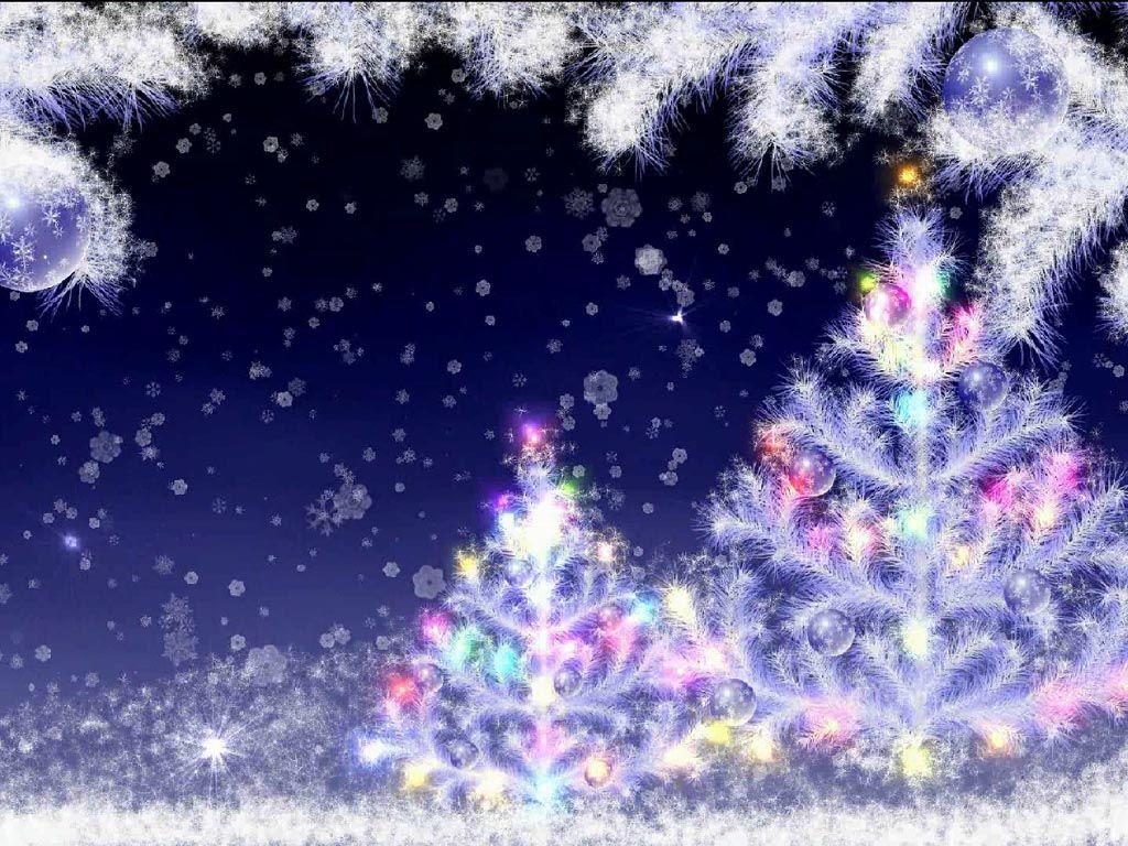 1024x768 Falling Snow Screensaver for Windows