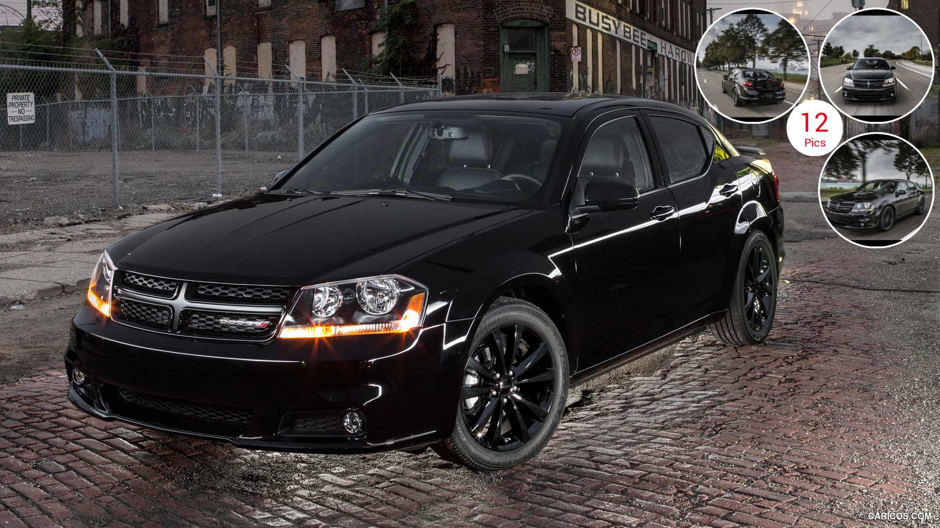 1920x1080 Dodge Avenger BlackTop. HD Wallpaper