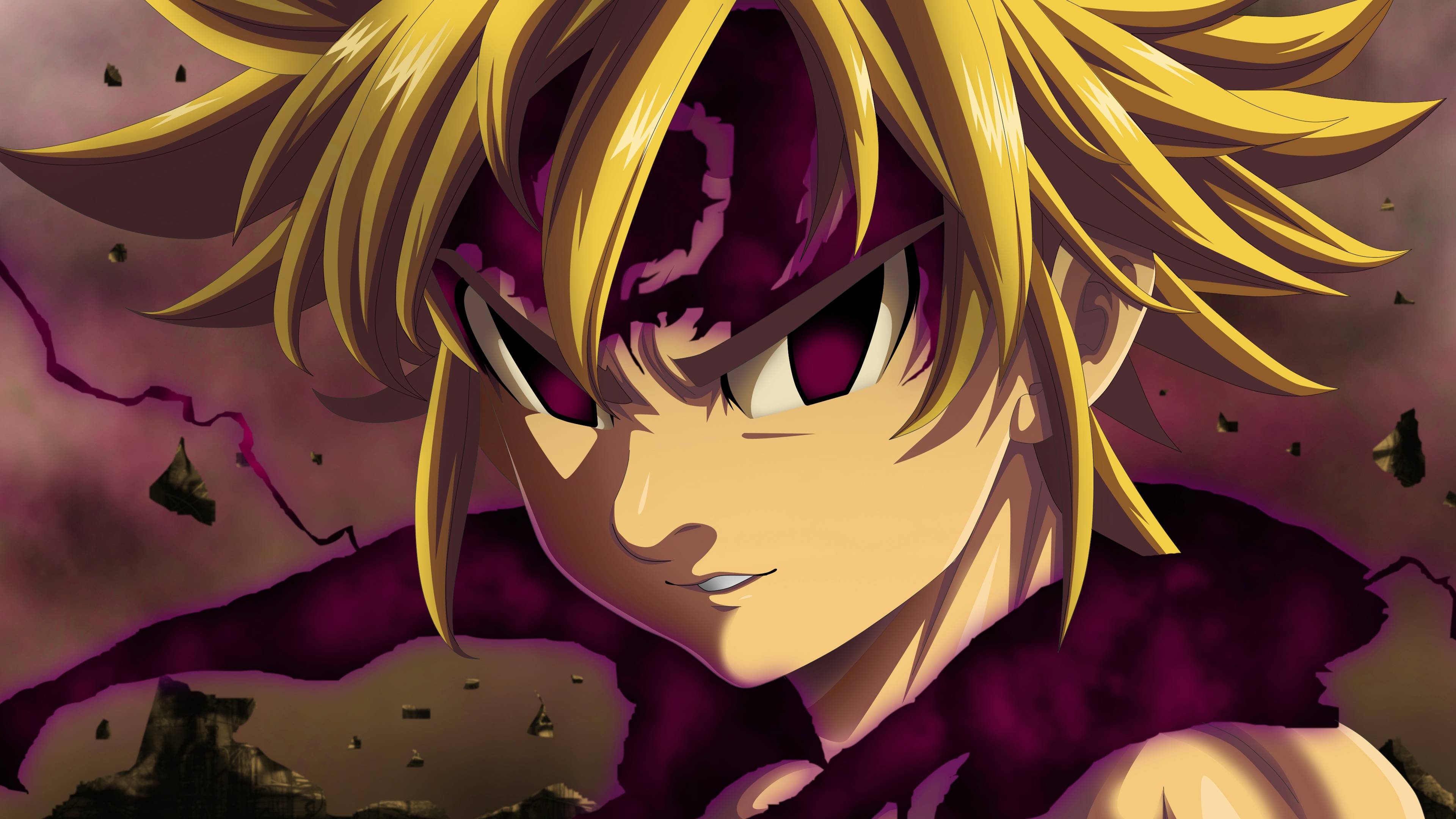 Meliodas Assault Mode Wallpapers Top Free Meliodas Assault Mode Backgrounds Wallpaperaccess