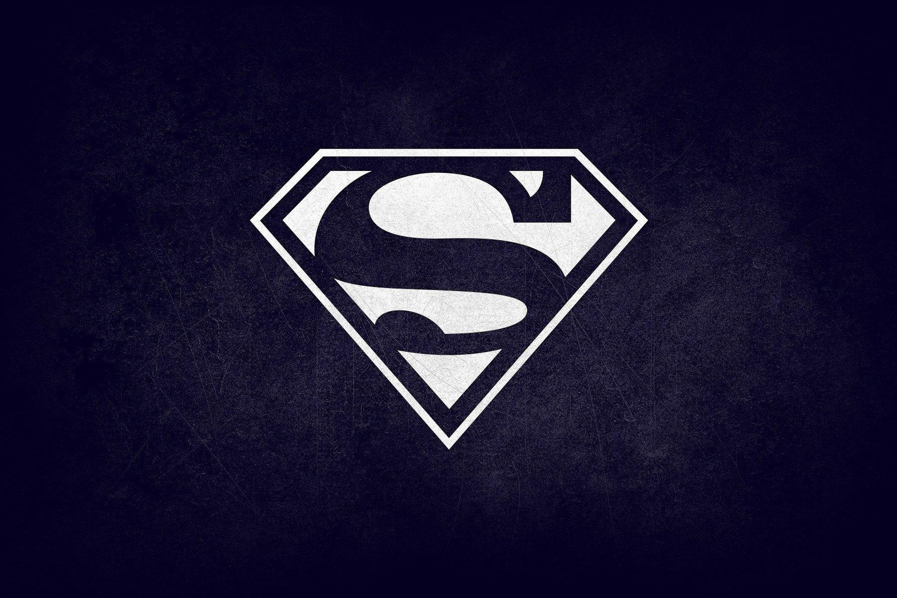 1800x1200 simple Superman wallpaper I whipped up. [1800x1200]
