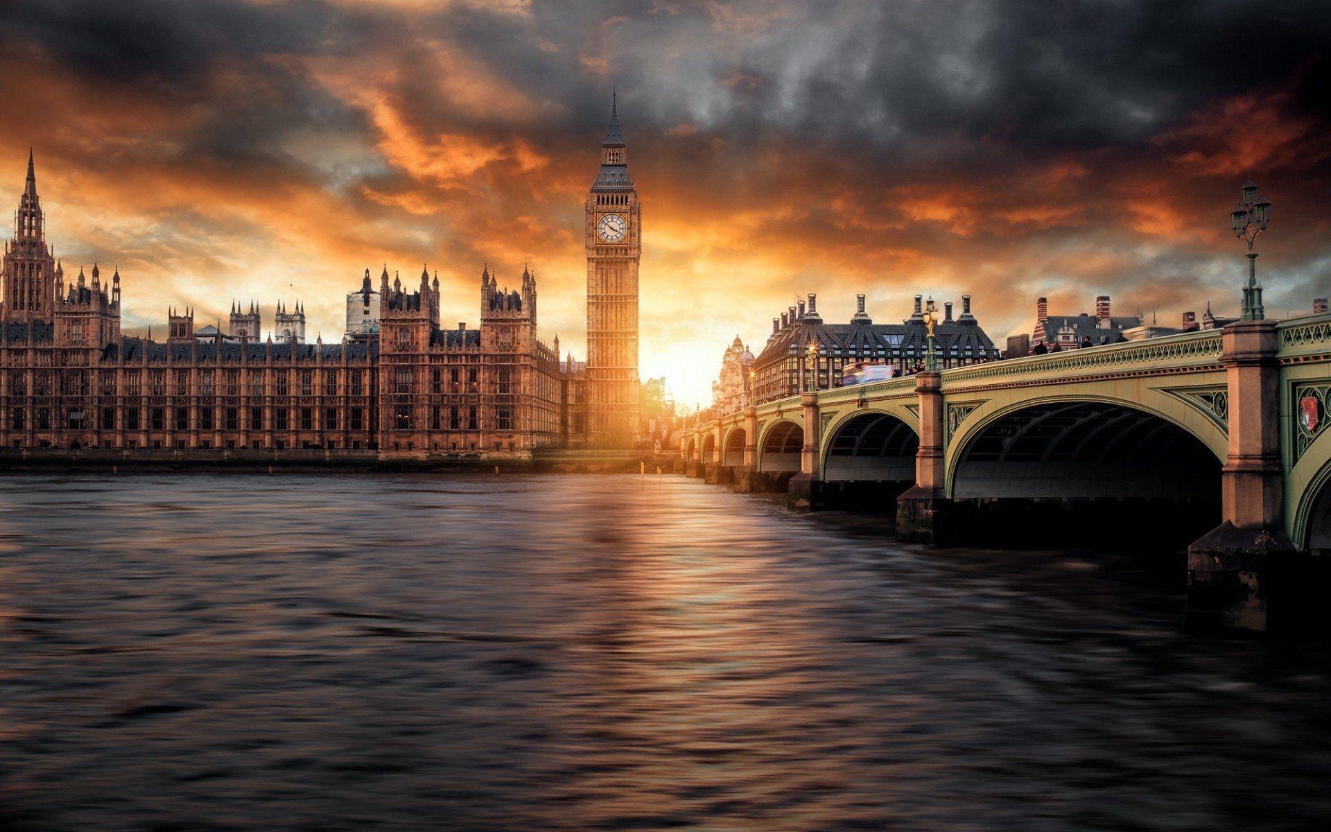 London Sunset Wallpapers Top Free London Sunset Backgrounds 
