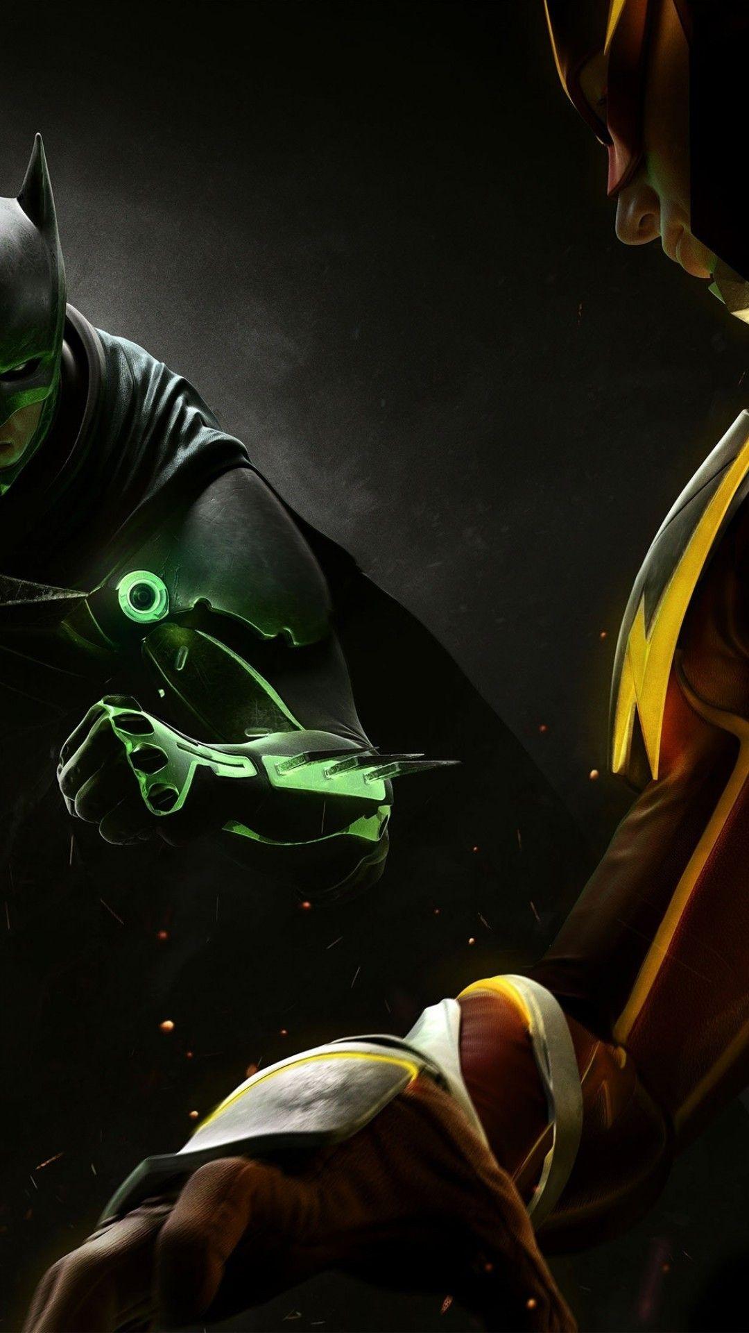 1080x1920 Injustice Batman, Flash Xr The Flash