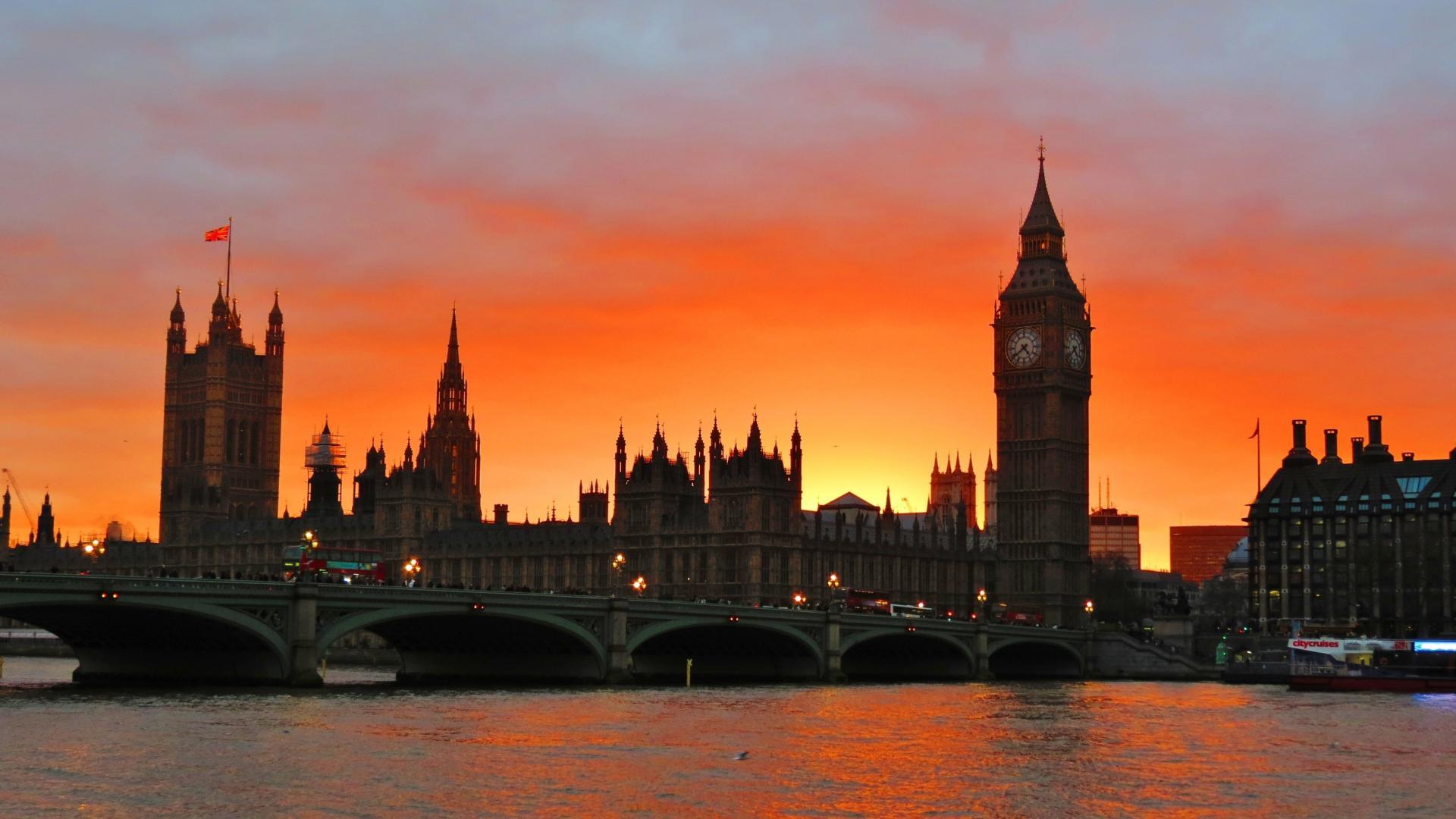 London Sunset Wallpapers Top Free London Sunset Backgrounds WallpaperAccess